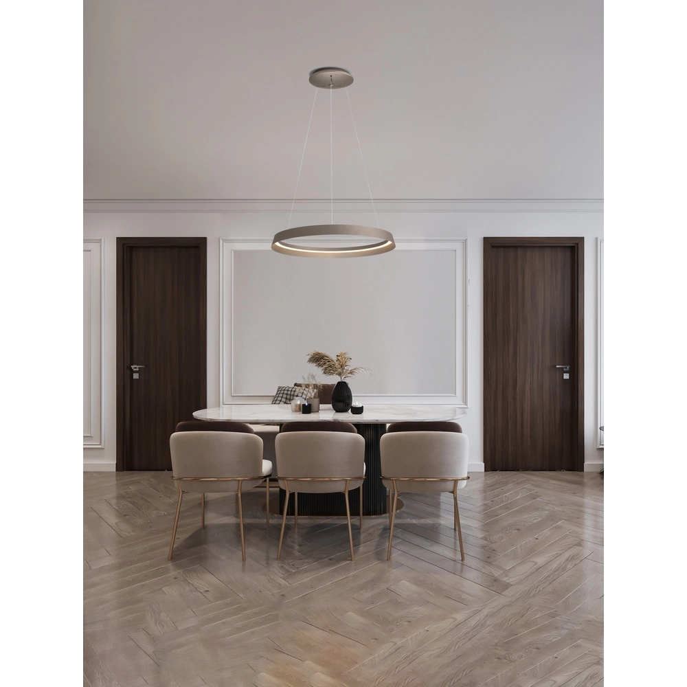Design-Pendelleuchte Ormi Ø 60cm Champagner Lyora 5212017448842