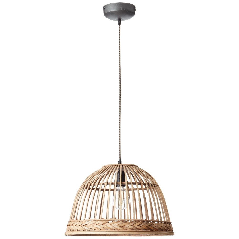 Rattan Hängelampe Padget Ø 42cm Brilliant 4004353351617