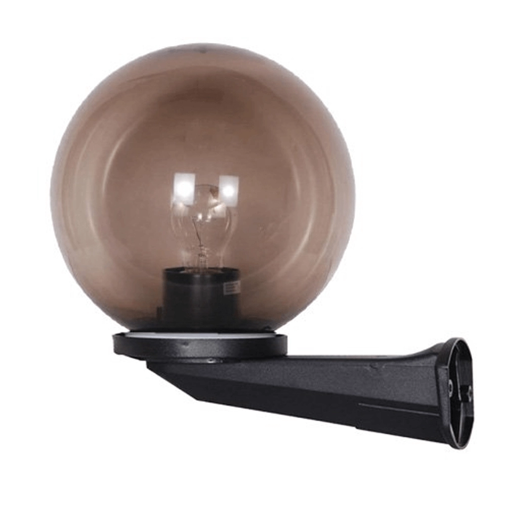 Globus-Leuchte Bolano 30cm Wand-Rauch