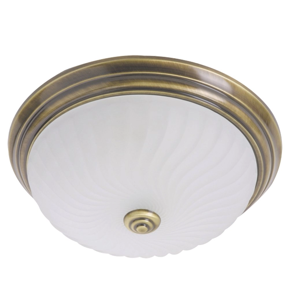 Lampe Ceiling and Wall Oder Wandlampe Bronsbruin 30 cm Steinhauer 8712746023008