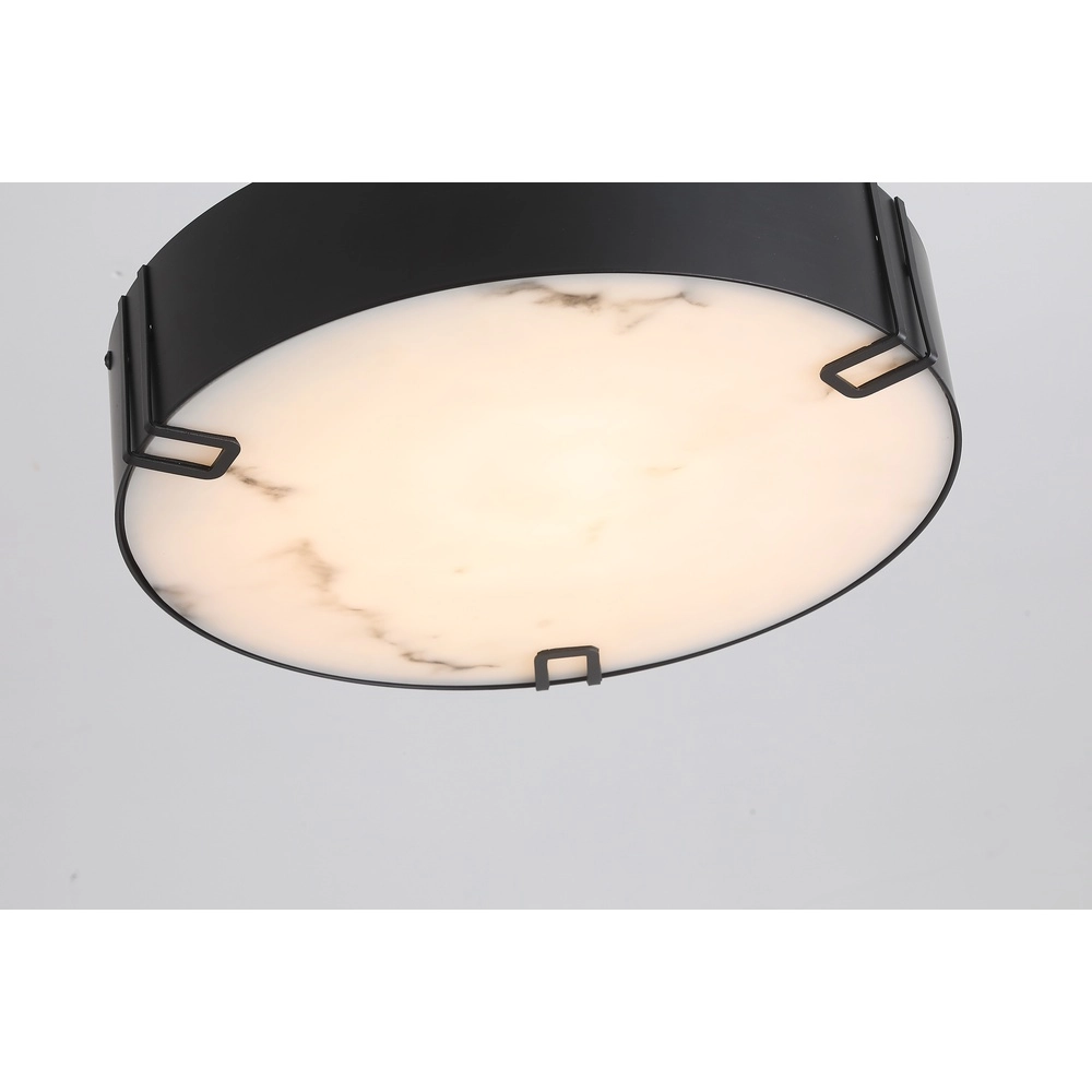 Design-Deckenlicht Marmo schwarze Ø 35 cm Searchlight 5,05342E+12