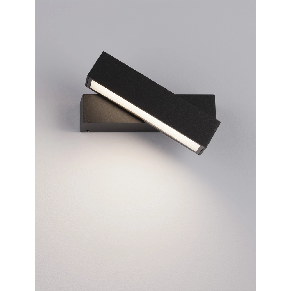 Design-Wandleuchte Ziri anthrazit