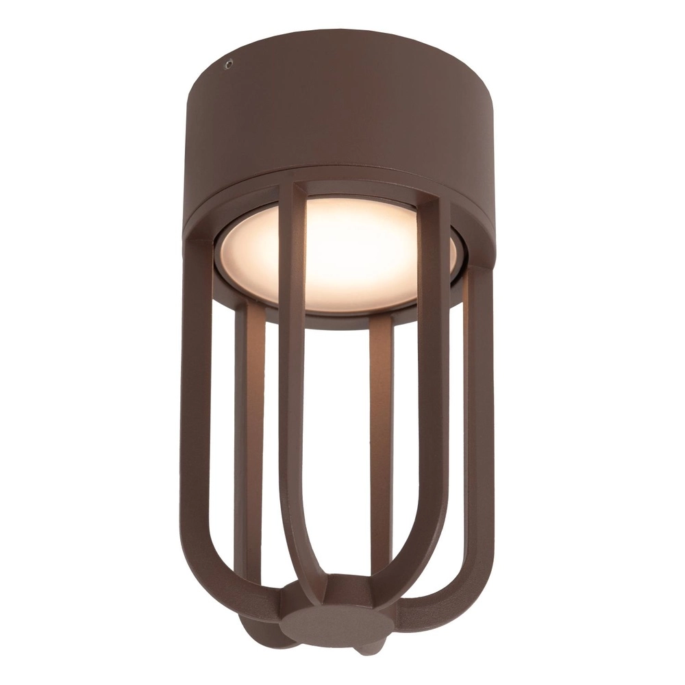 Deckenlampe Wells Rostbraun Lucide 5411212334107