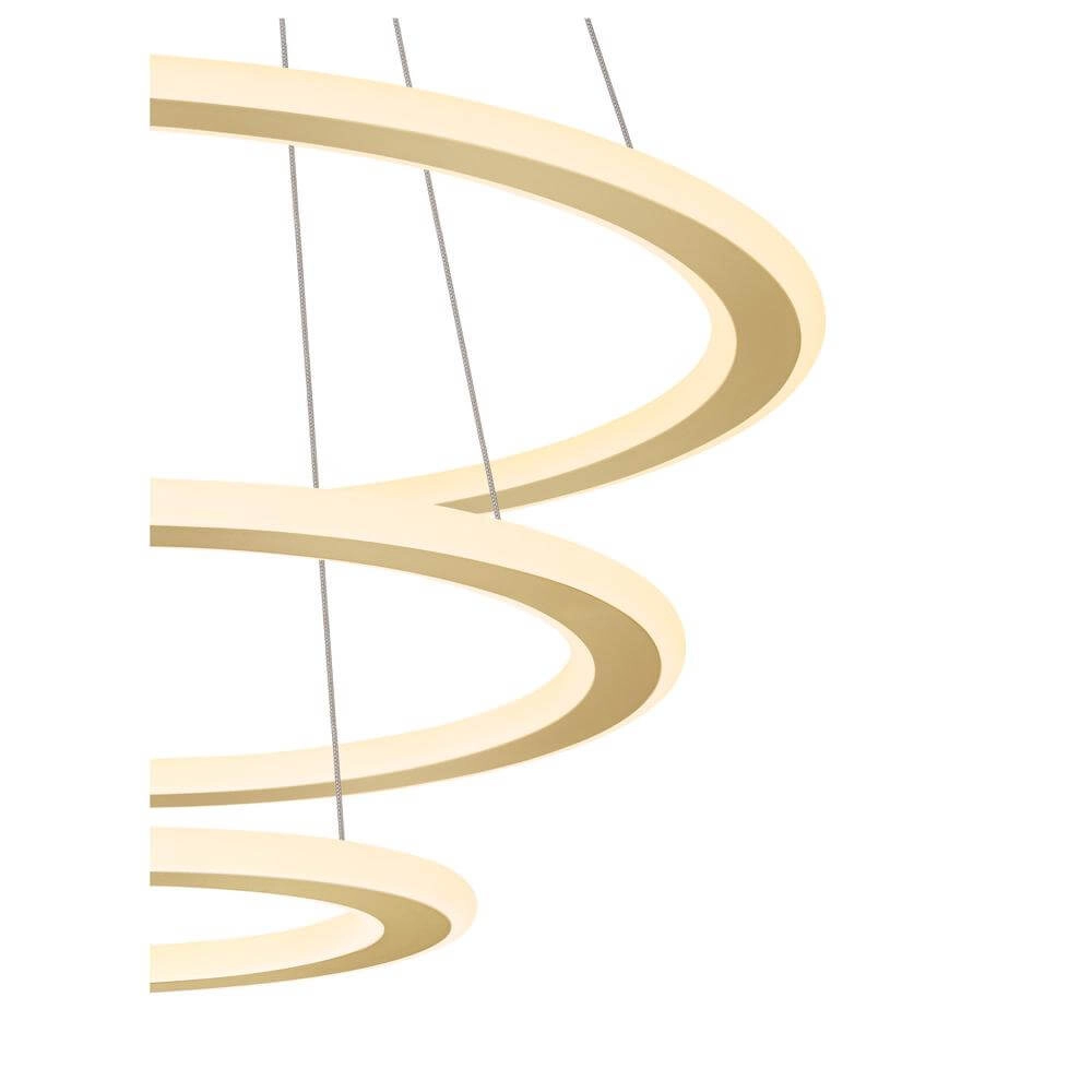 Design-Pendelleuchte One Flat Gold SLV 4024163288385