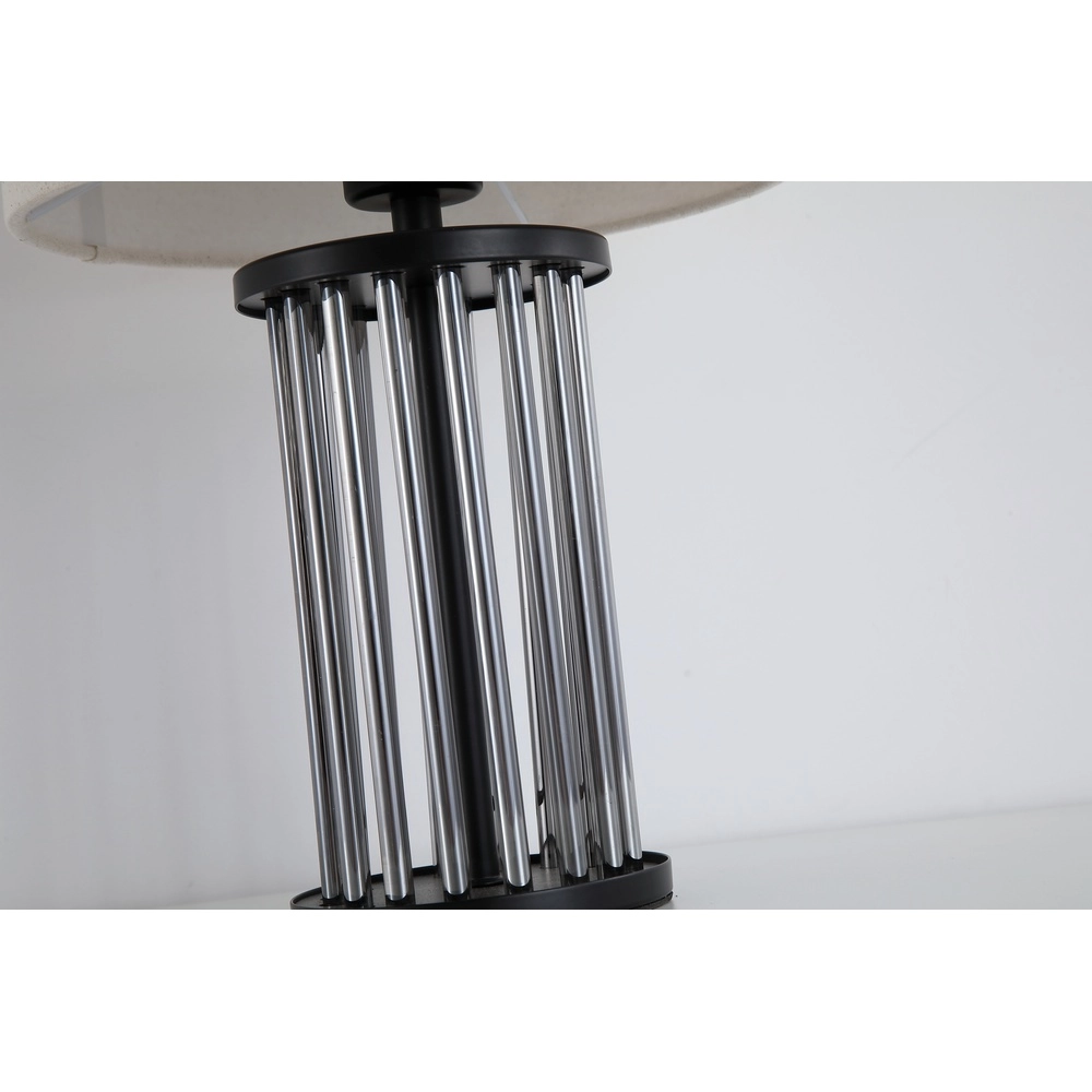 Tischlampe Swizzle Rauch mit Kapuze Searchlight 5053423308340