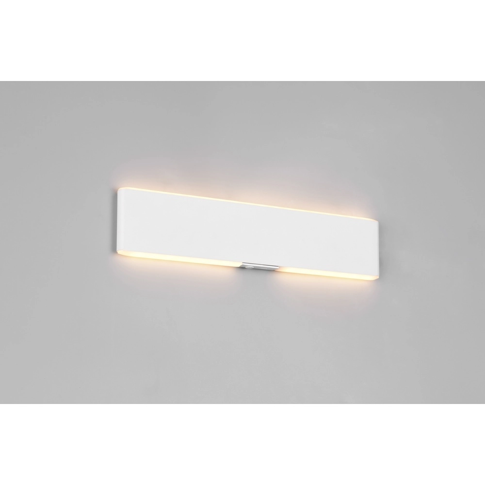 Moderne Wandleuchte Conchita weiß 32cm Trio 4017807655650