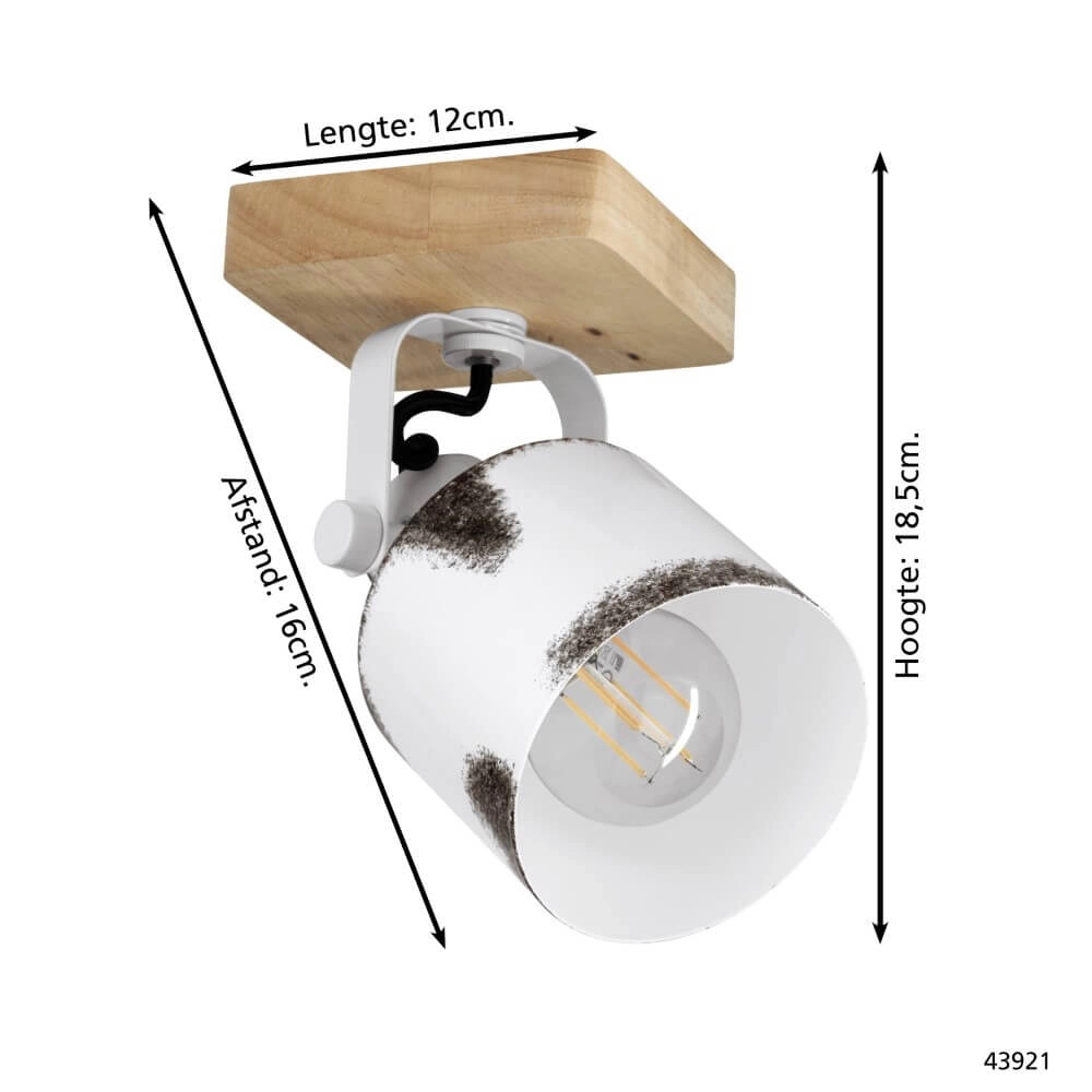 Retro-Deckenstrahler Kilburn 1-Licht Eglo 9002759439217