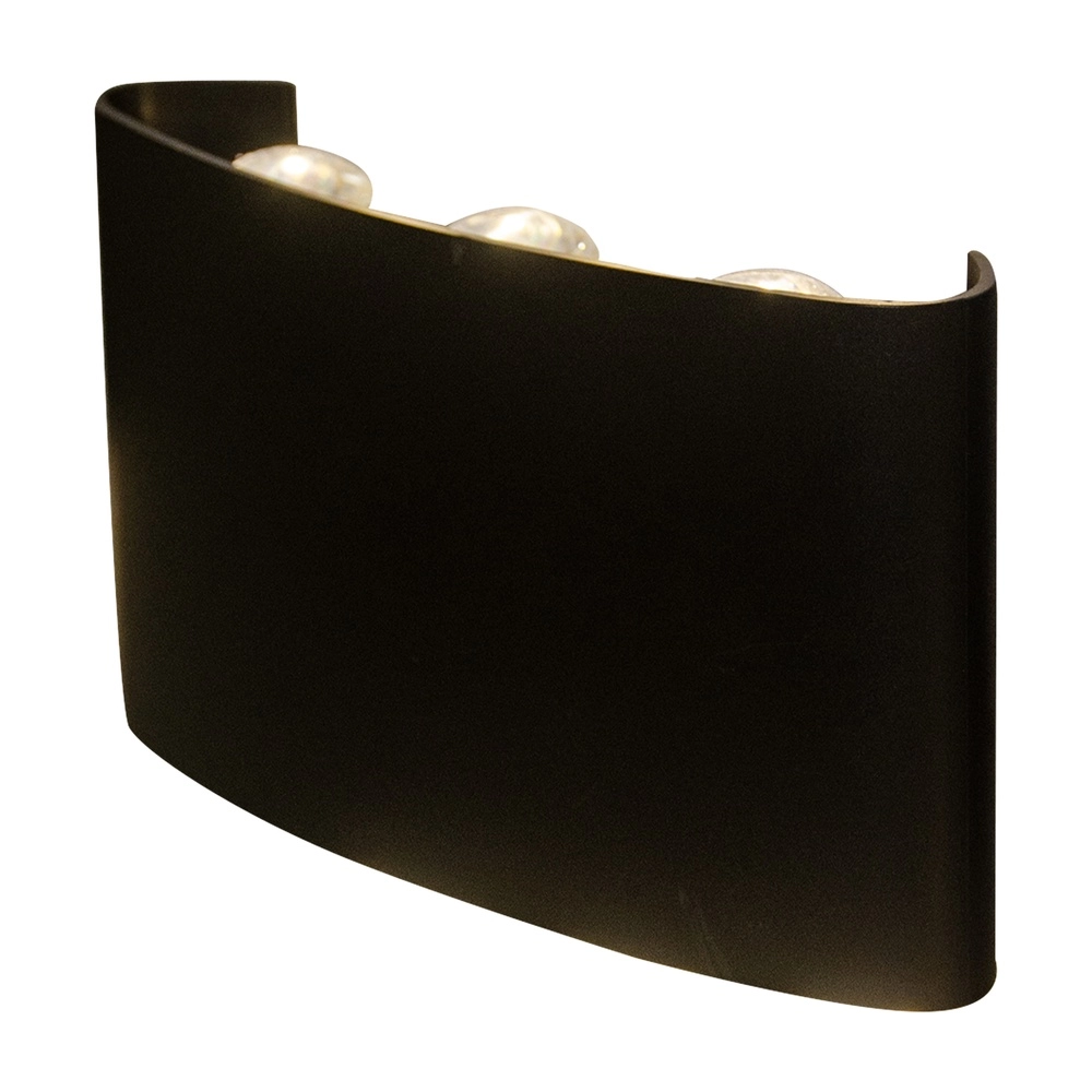 Design-Wandlampe Menton 17 cm schwarz