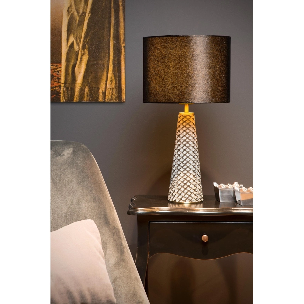 Tischlampe Extravaganza Velvet Schwarz Lucide 5411212105295