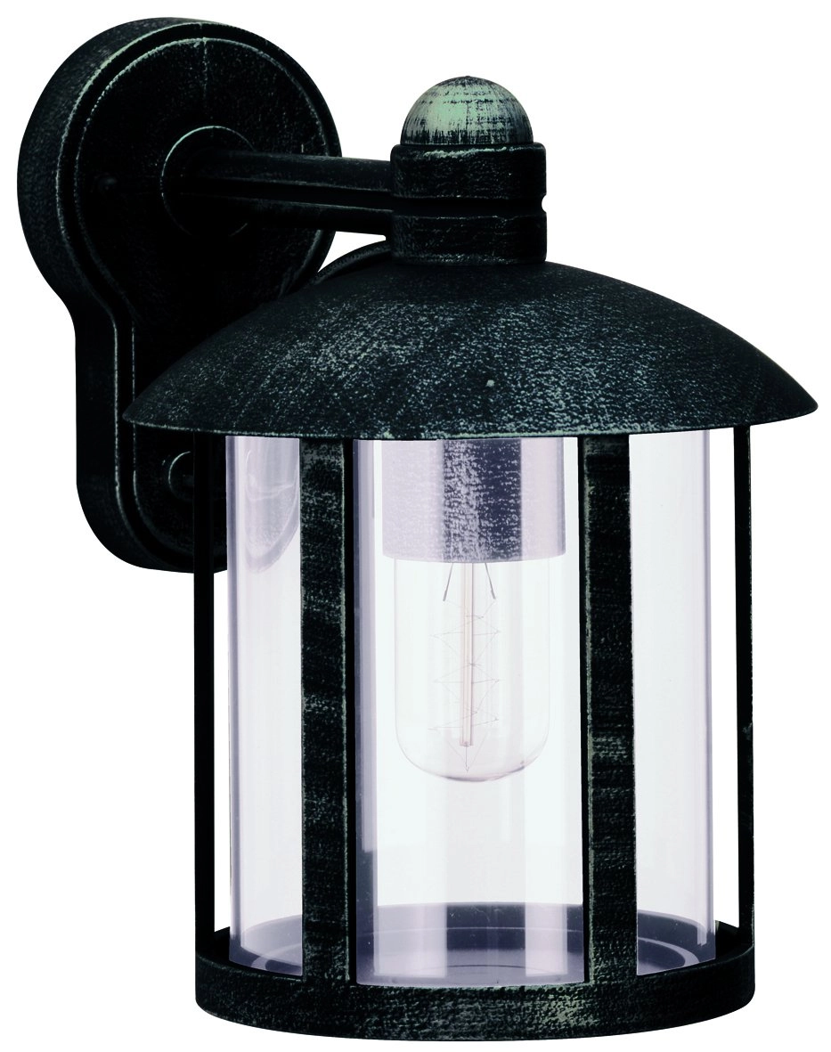 Außenlampe Holli Schwarz-Silver