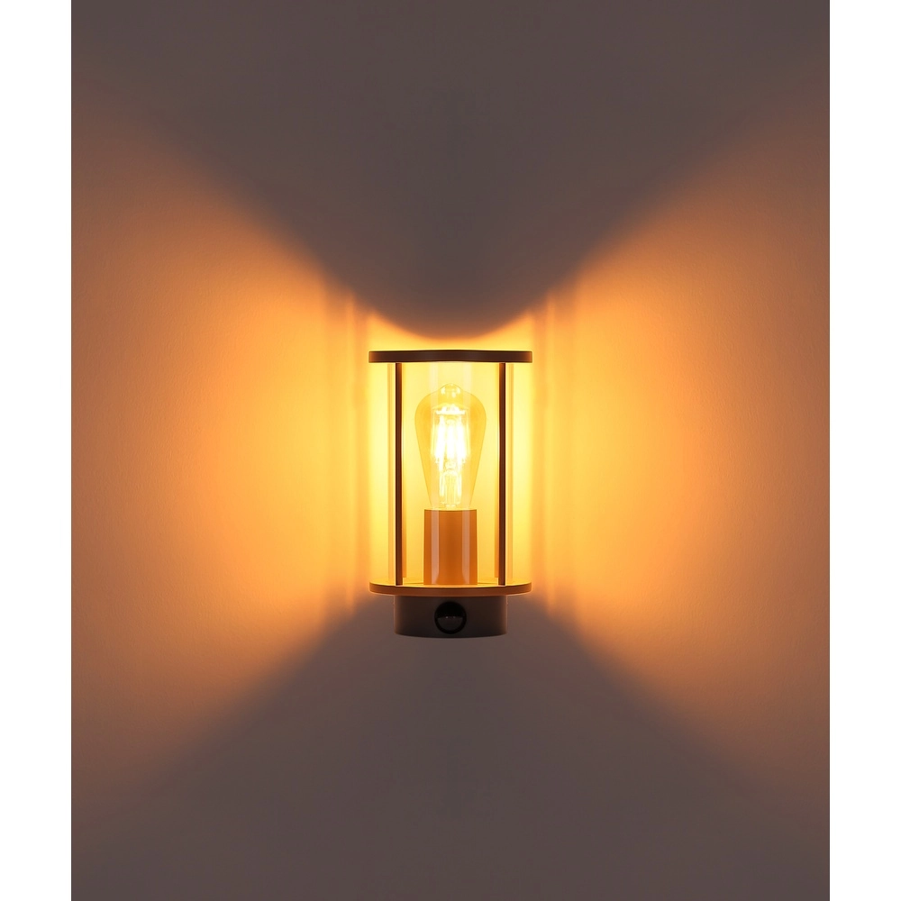 Außenwandlampe Gracey mit Sensor-Sandbraun Globo 9007371593576