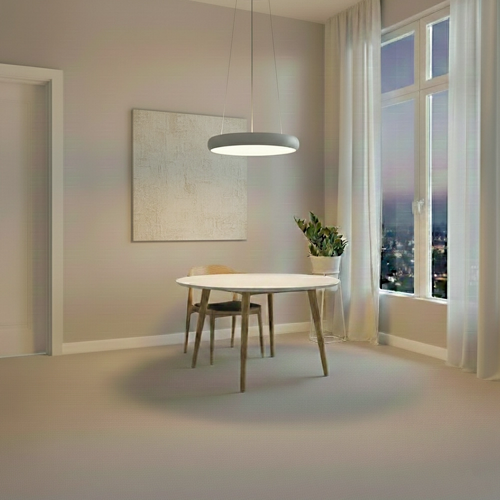 Design-Pendelleuchte Albi grau Ø 41cm