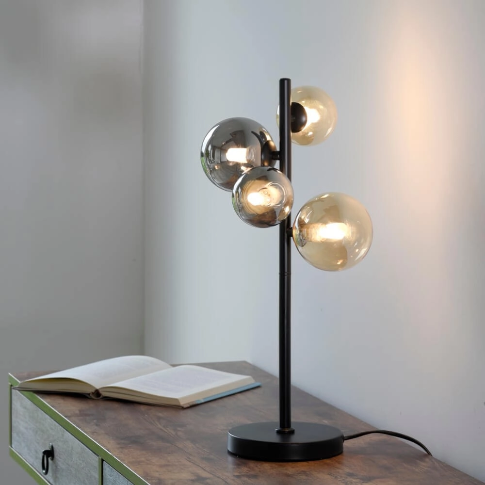 Schwarze Tischlampe Popsicle Design Paul Neuhaus 4012248375525