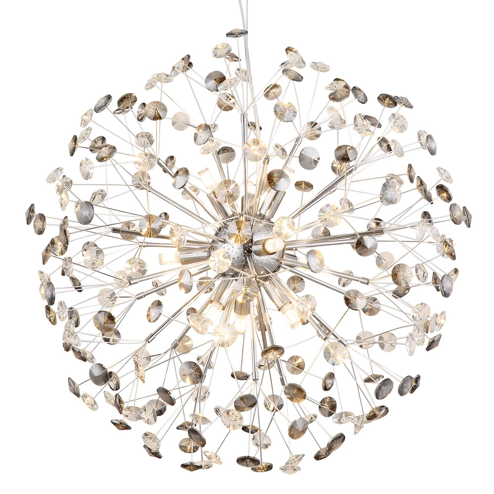 Pendellampe Katrina Chrom Ø 60cm Globo 9007371475346