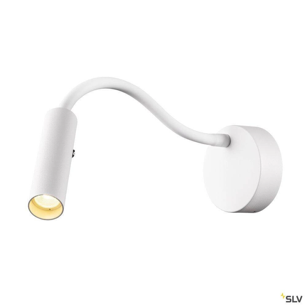 Flexible Nachttischlampe Karpo Goose Weiß SLV 4024163262361
