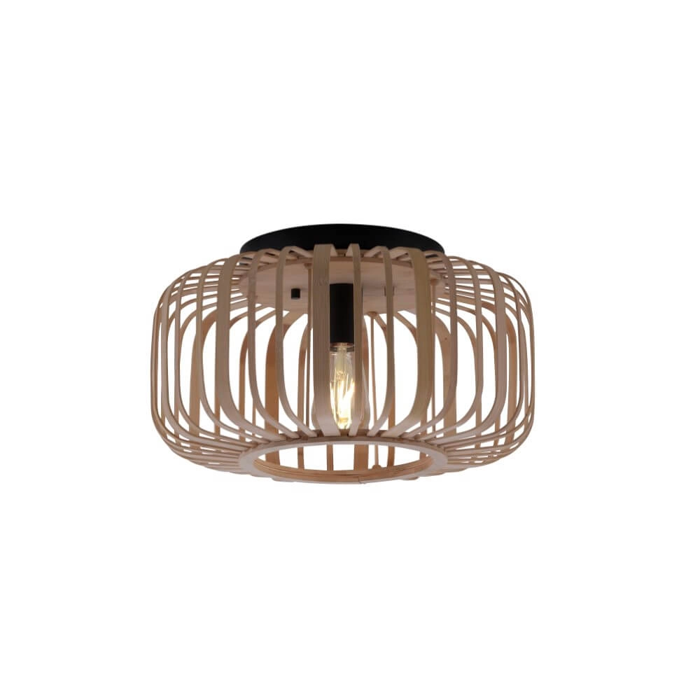 Deckenleuchte Holz Racoon Ø 42cm Just Light 4043689984366