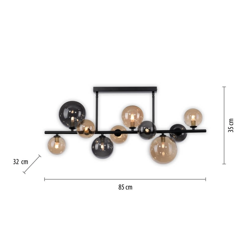 Designer-Deckenleuchte Popsicle 10 Lichter Paul Neuhaus 4012248375518