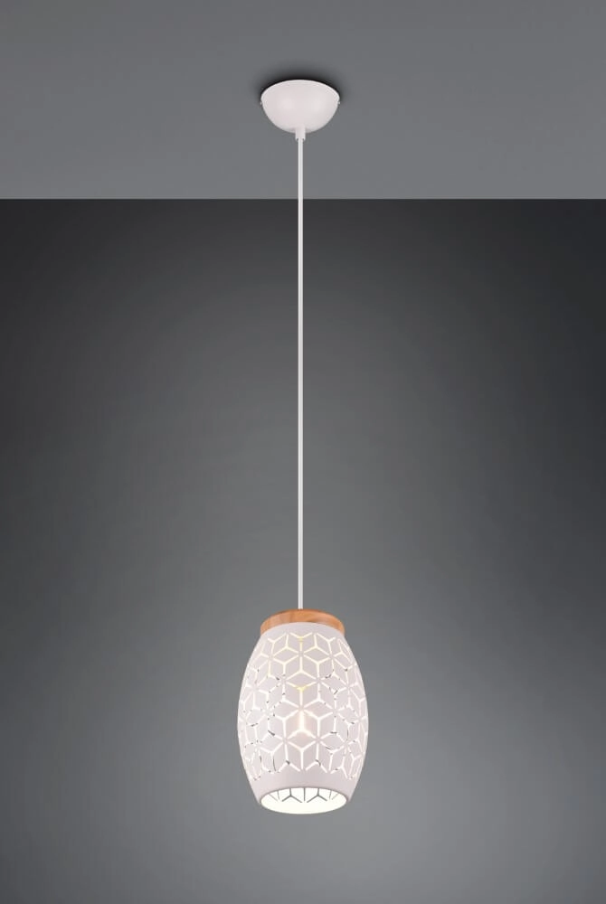 Weiße Hängelampe Bidar Design Trio 4017807574913