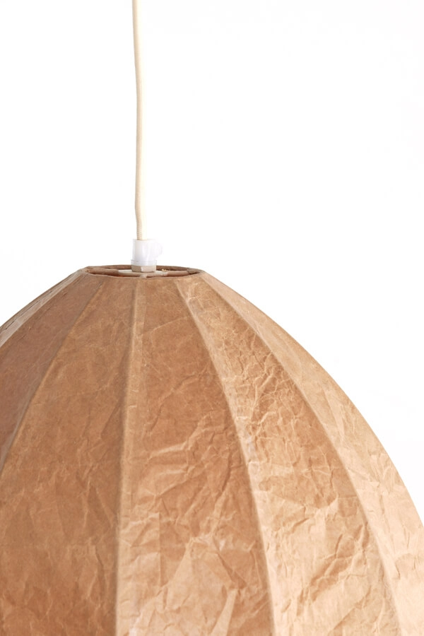 Braune Pendelleuchte Milatos Ø 28,5cm Light & Living 8717807743062