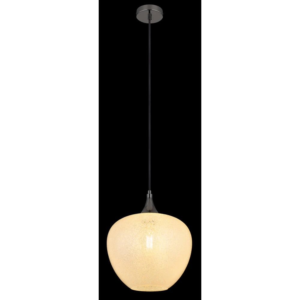 Anthrazit Pendelleuchte Maxy mit weißem Glas Ø 29cm Globo 9007371447176