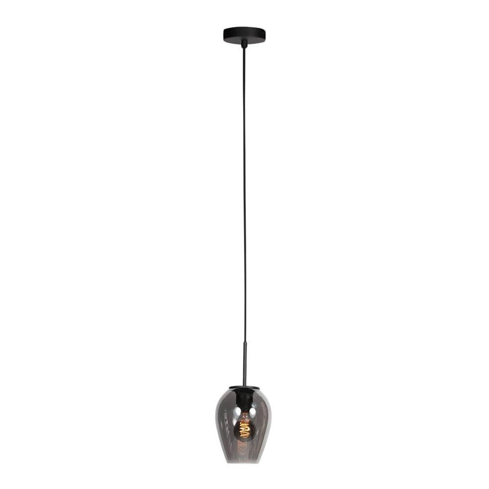 Pendelleuchte HaloSwap mit 1 Rauchglas Ø 15cm Steinhauer 8712746179712