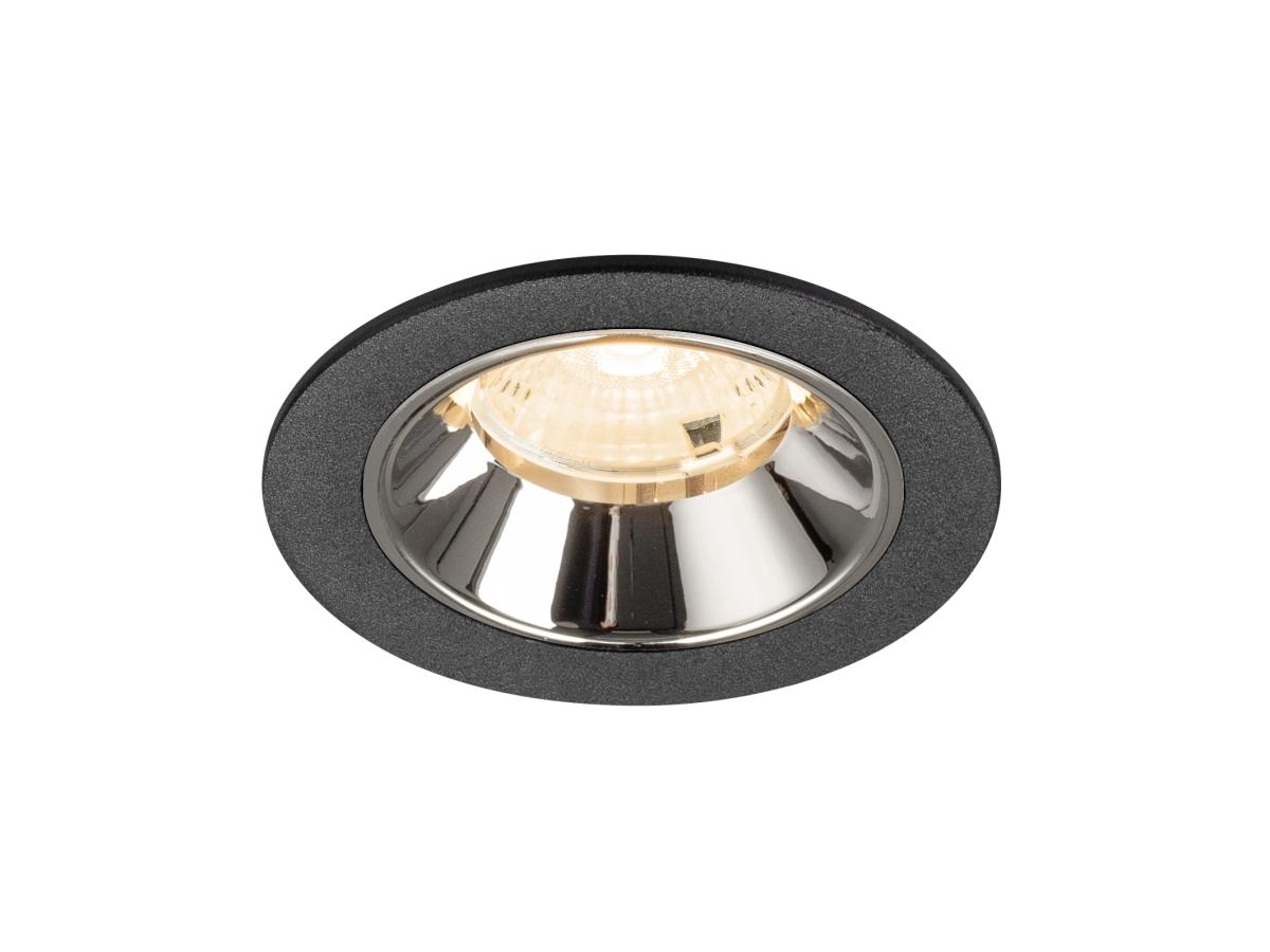 Einbau-Strahler Numinos S Schwarz/Chrom 2700K - 55gr