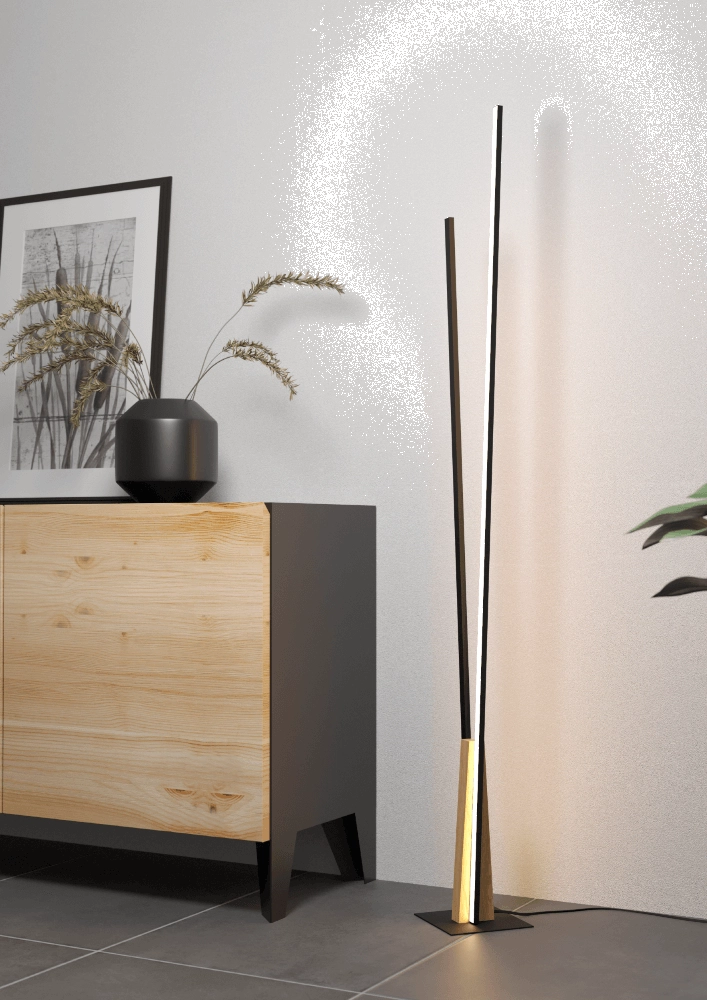 Moderne Stehlampe Panagria mit LED Eglo 9008606244270