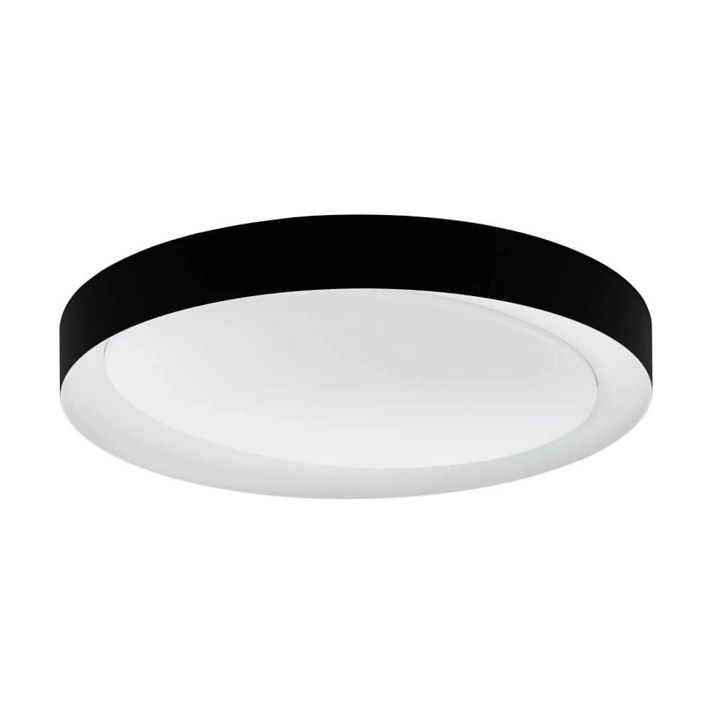 Schwarze Deckenlampe Laurito Ø 49cm
