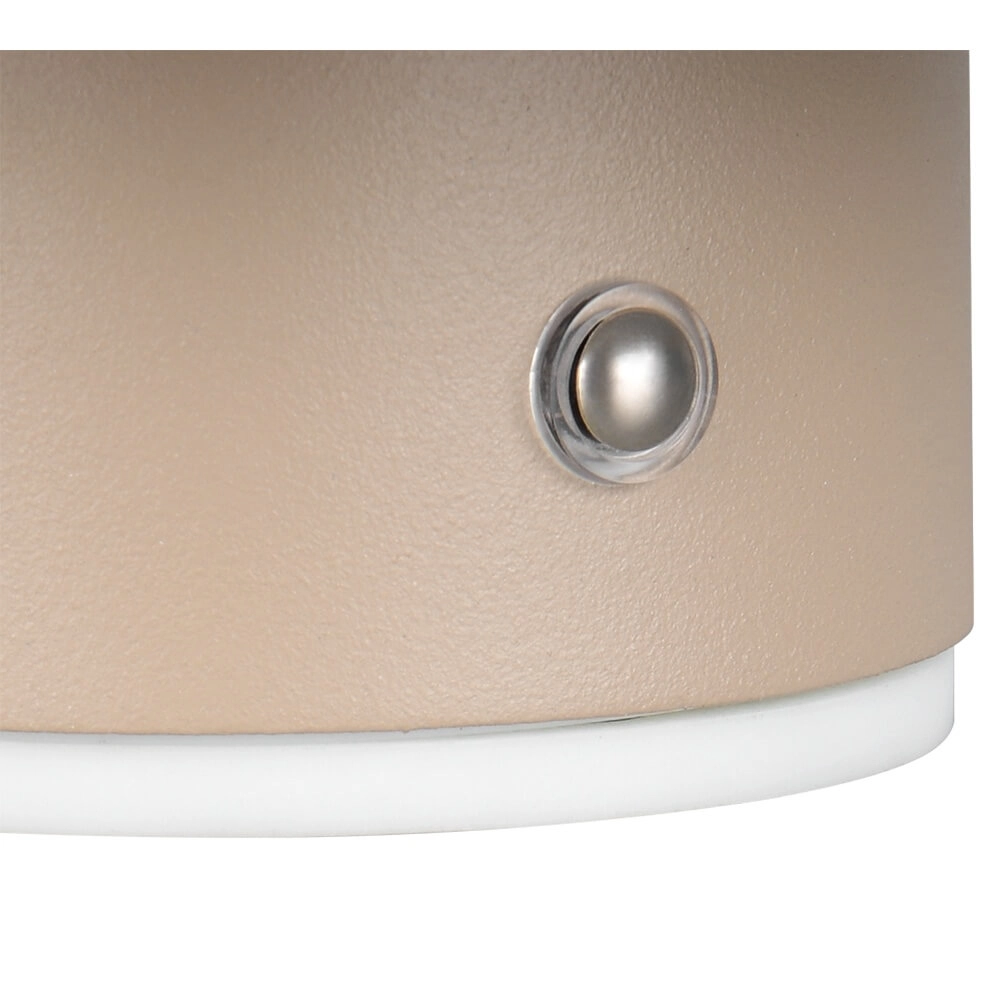 Cremefarbene Wandleuchte Davey Ø 15cm Trio 4017807643817