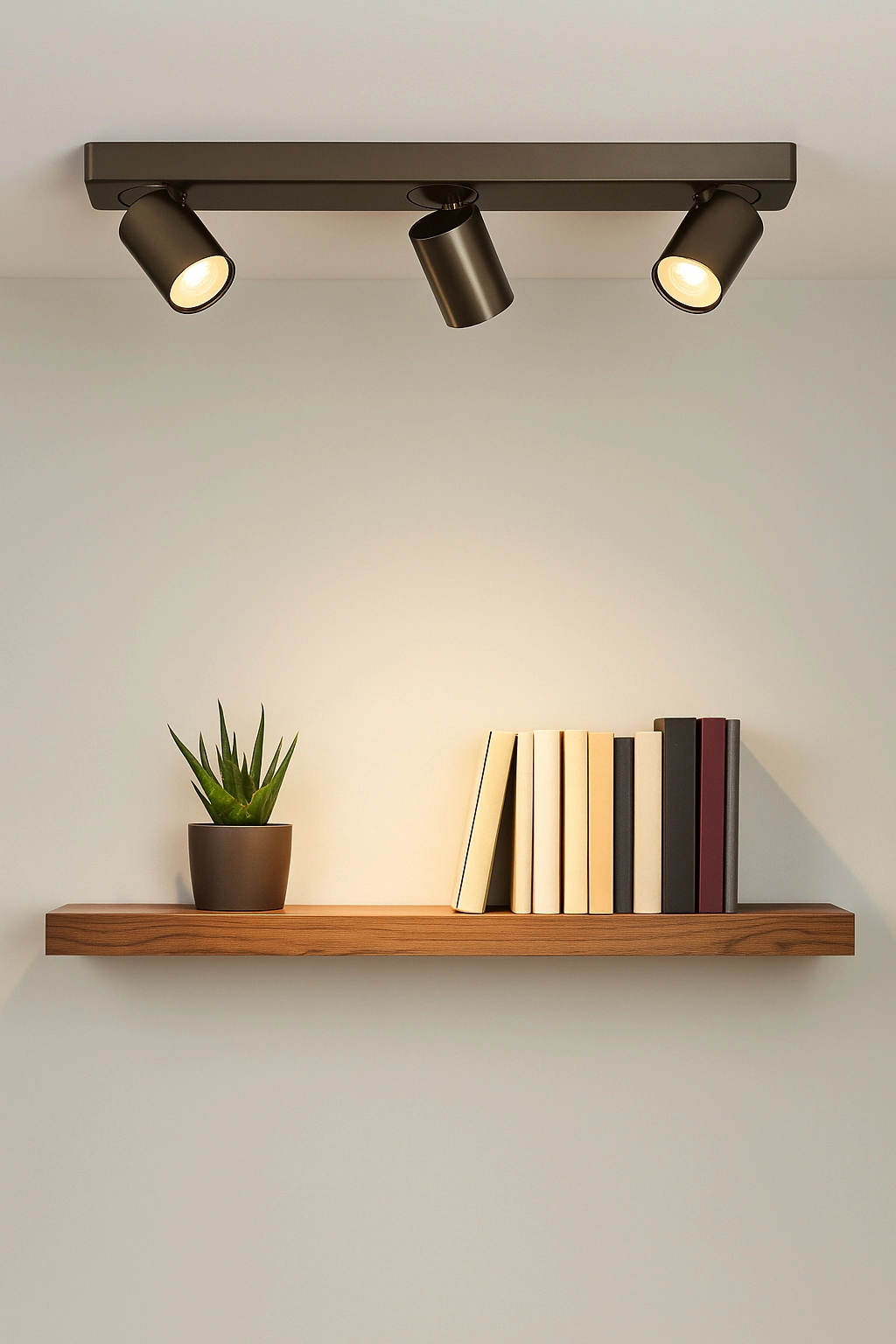 Deckenlampe Moon 3 Rechteckige Bronze Lyora 5053423311845