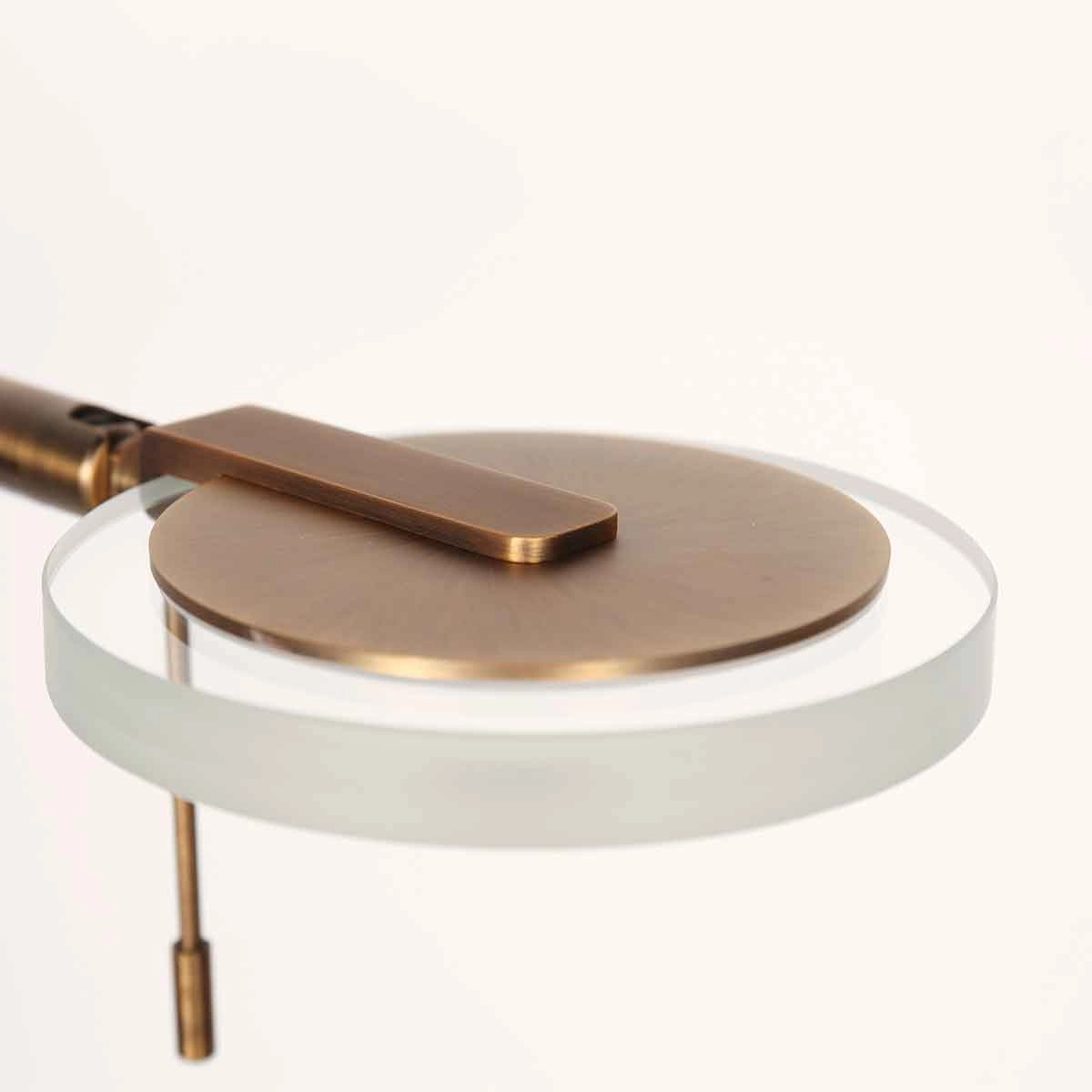 Leselampe 2-flammig Turound Design Bronze Steinhauer 8712746170993