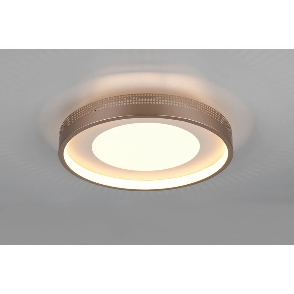 Moderne Deckenleuchte Solea mokkabraun Trio 4017807660975