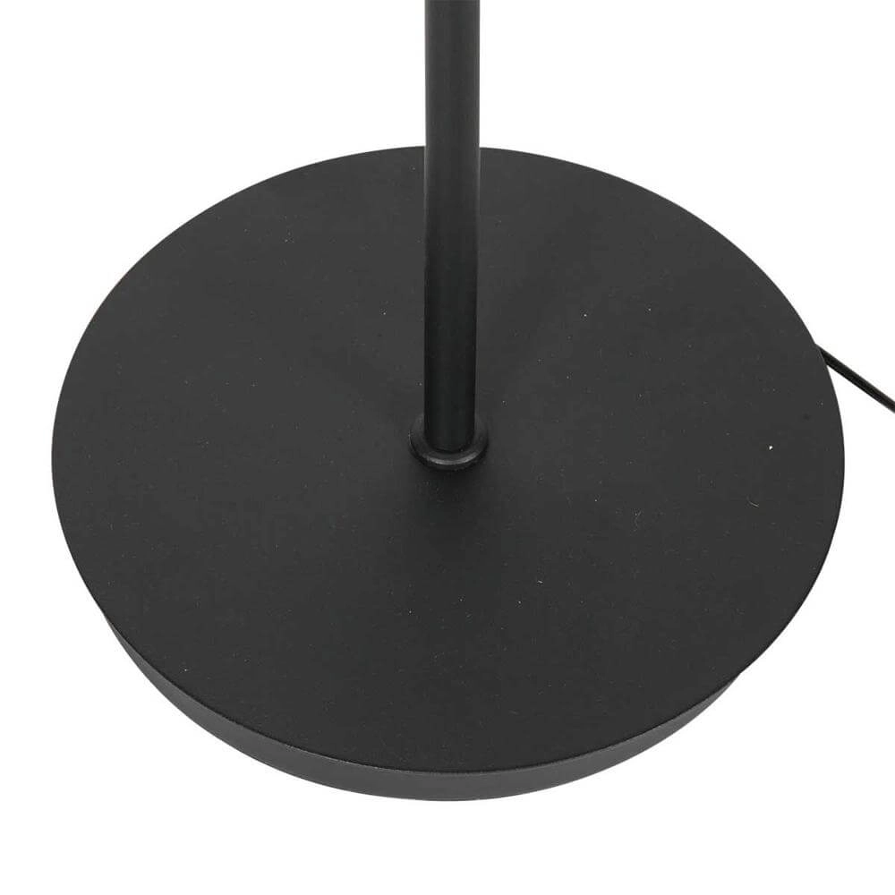 Moderne Stehleuchte Mykty schwarz Ø 40cm Steinhauer 8712746178173