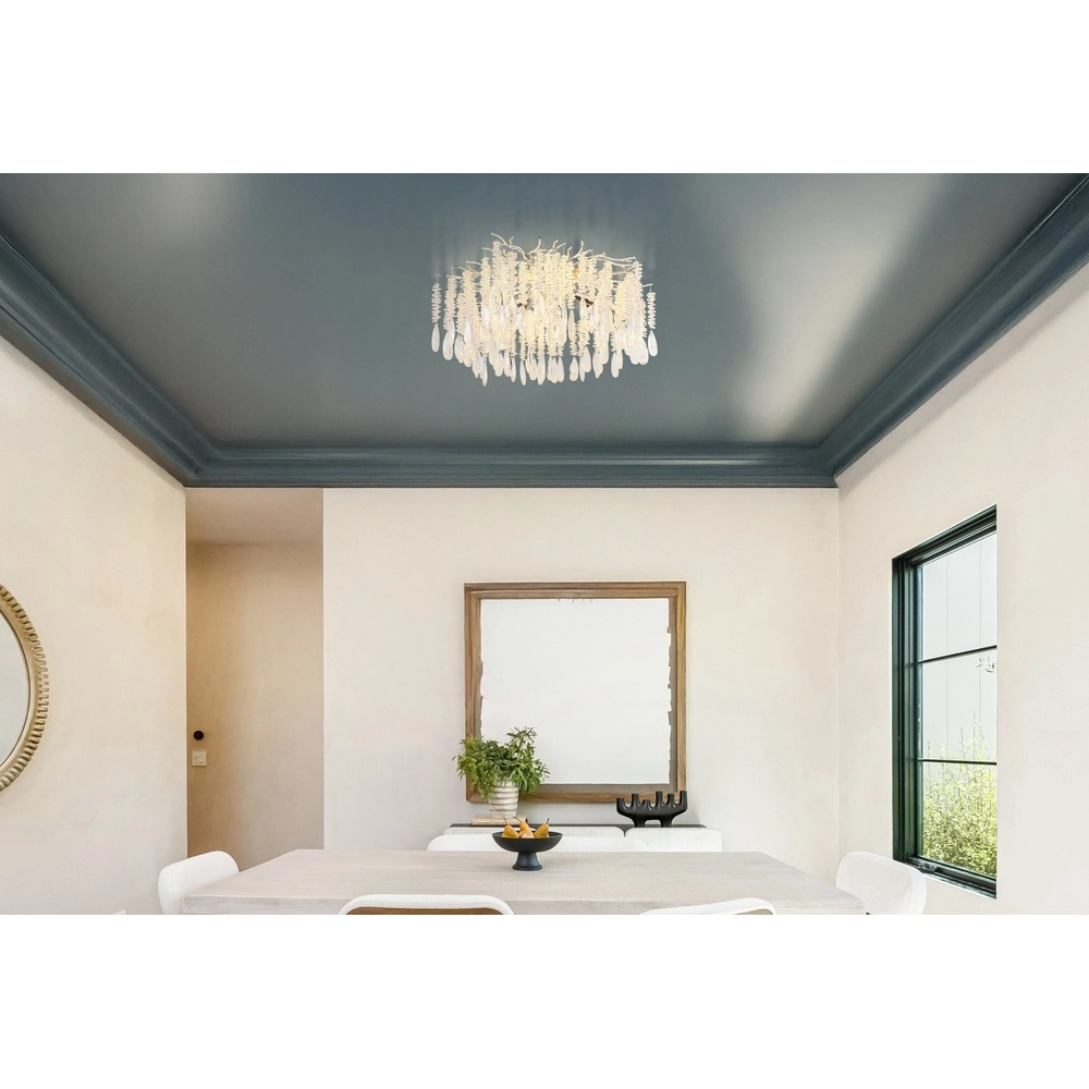 Deckenlampe Kinga silbergrau Ø 60cm Globo 9007371578979