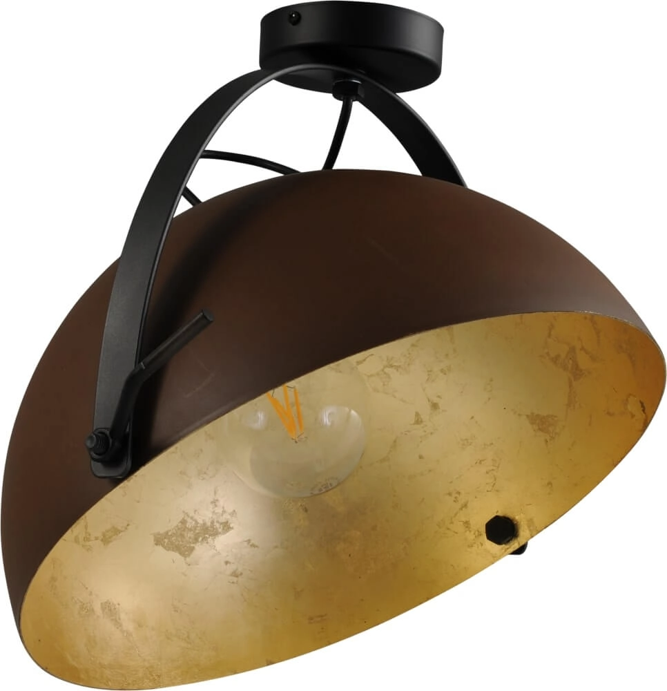 Deckenleuchte Larino 40 braun mit gold Masterlight 8718121236469