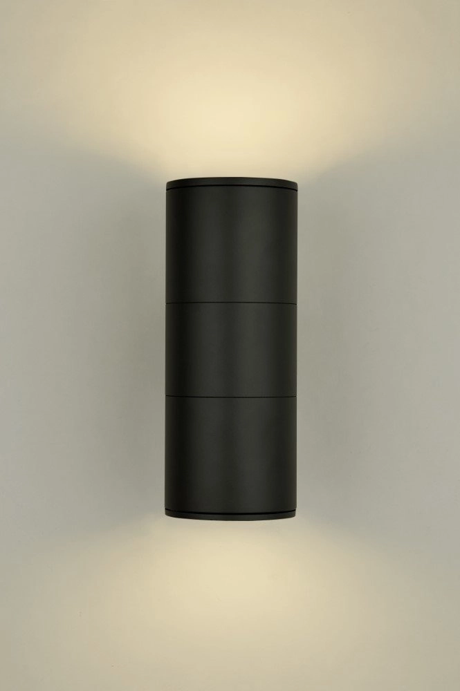 Large up & down lighter Splot 27cm black Searchlight 5053423174082