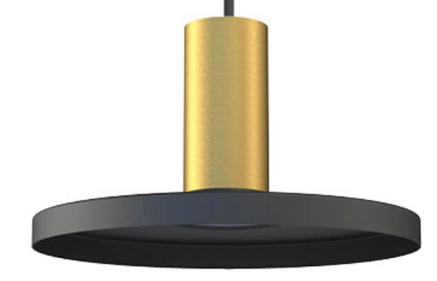 Schwarze Hängelampe Hermanos Ø 20cm Lyora 5903139810098