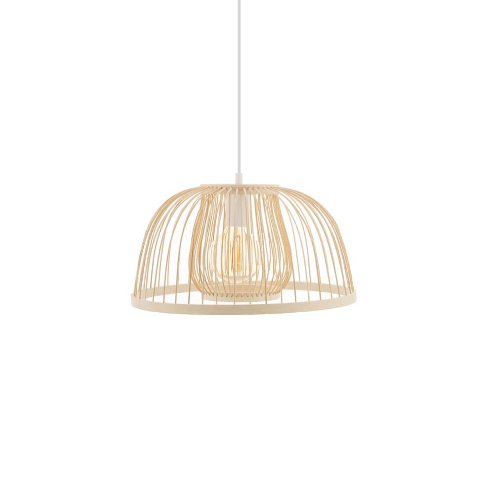 Natürliche Pendelleuchte Krabi Rattan Ø 40cm Lyora 5903139111584