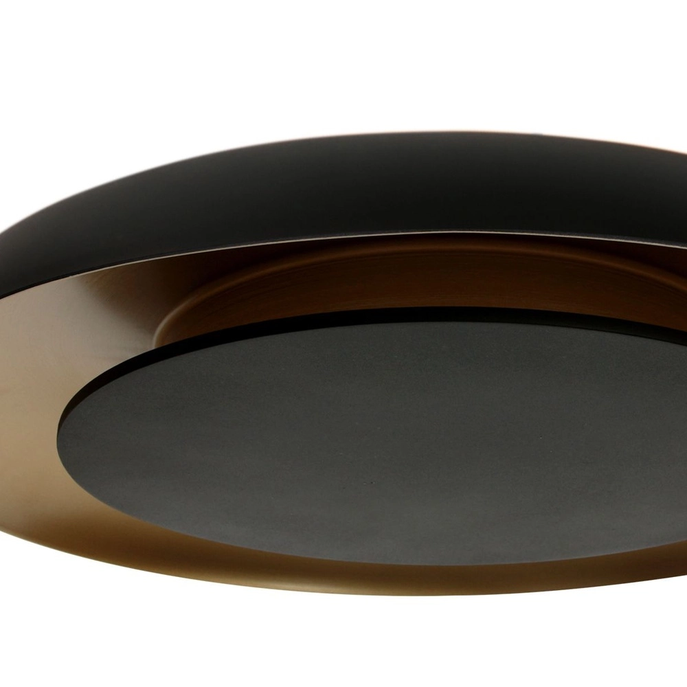 Deckenleuchte Golden Veil schwarz Ø 40cm Steinhauer 8712746180299