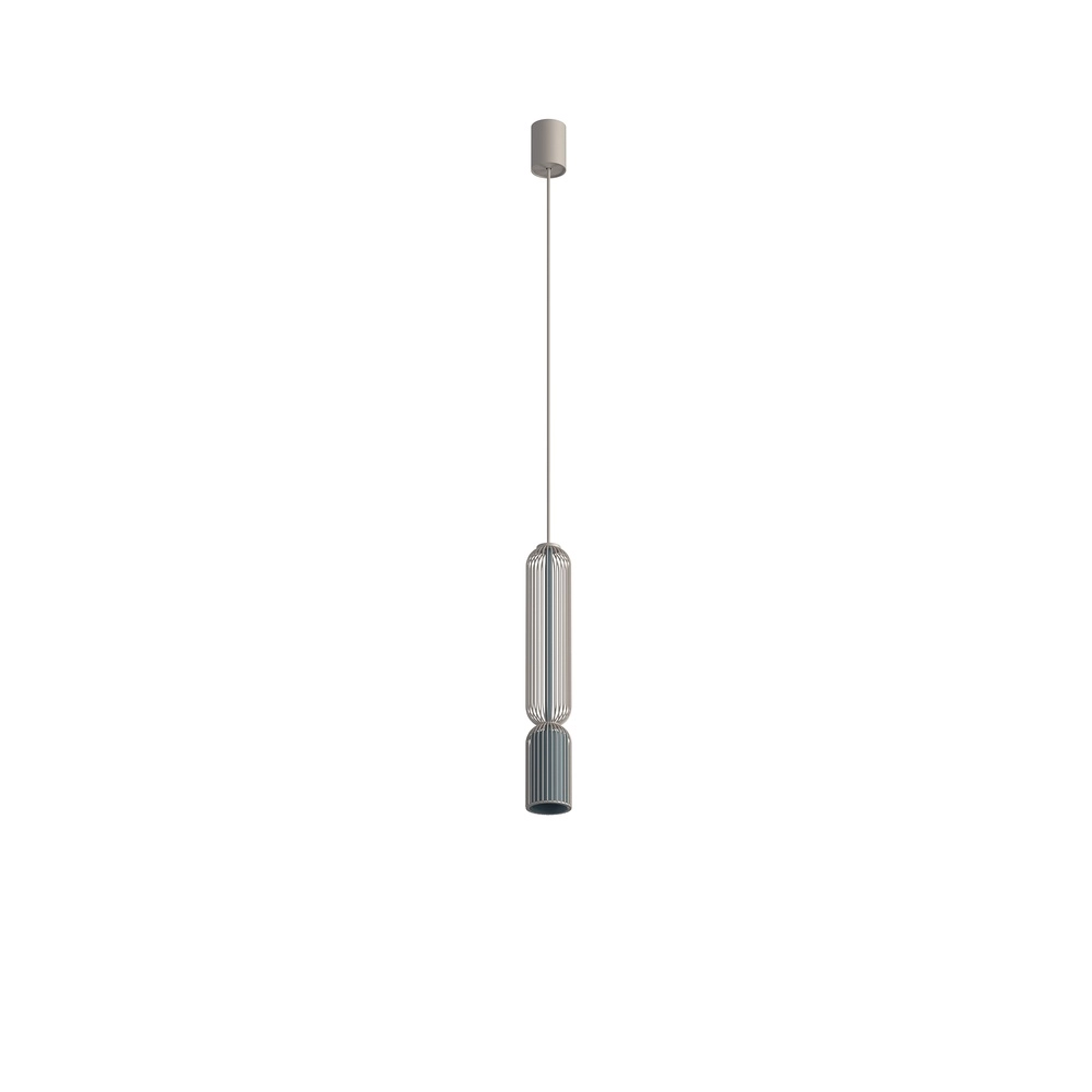 Pendellampe Singles 40,5 cm Umbragrau und sandbraun