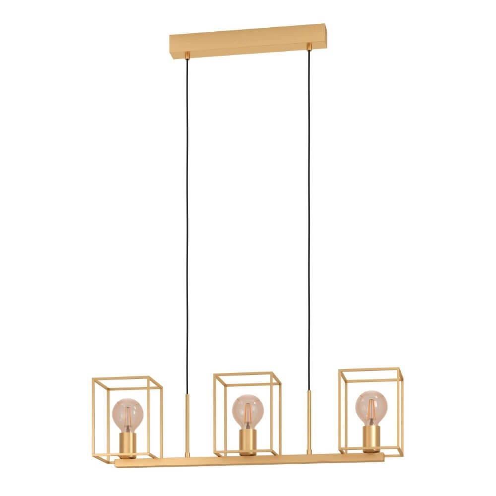 Goldene Esstisch-Hängelampe Cumiole Eglo 9008606243754