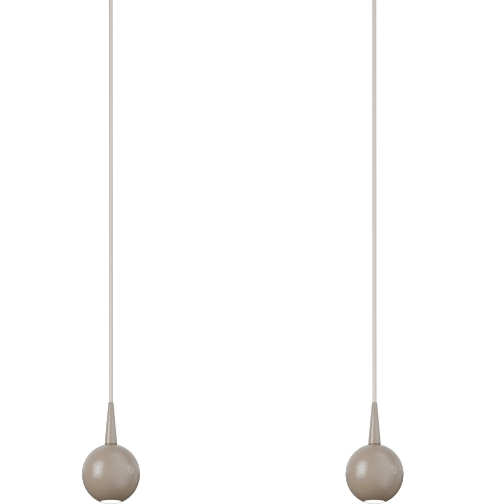 4-Licht Pendellampe Talana beige terra Ø 6cm DTW Masterlight 8718121371054