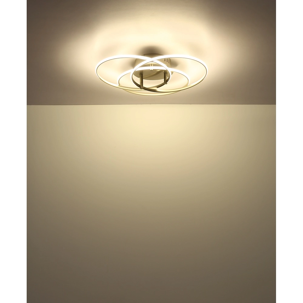 Design-Deckenlampe Kombos Nickel Globo 9007371533473