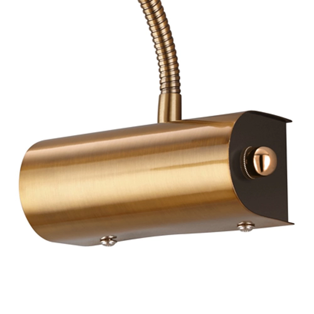 LED-Leselampe Curtis altes Messing Trio 4017807275346