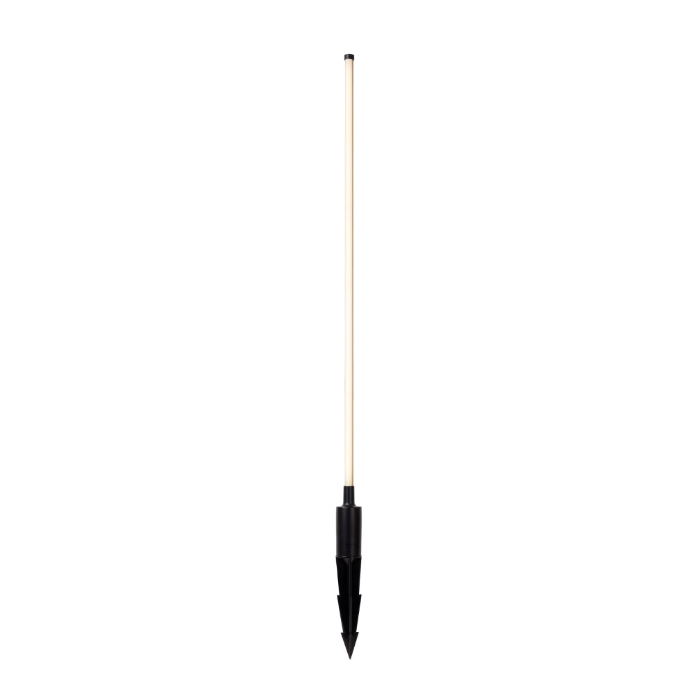 Elegante Gartenlampe Lornex IP54 schwarz 98cm