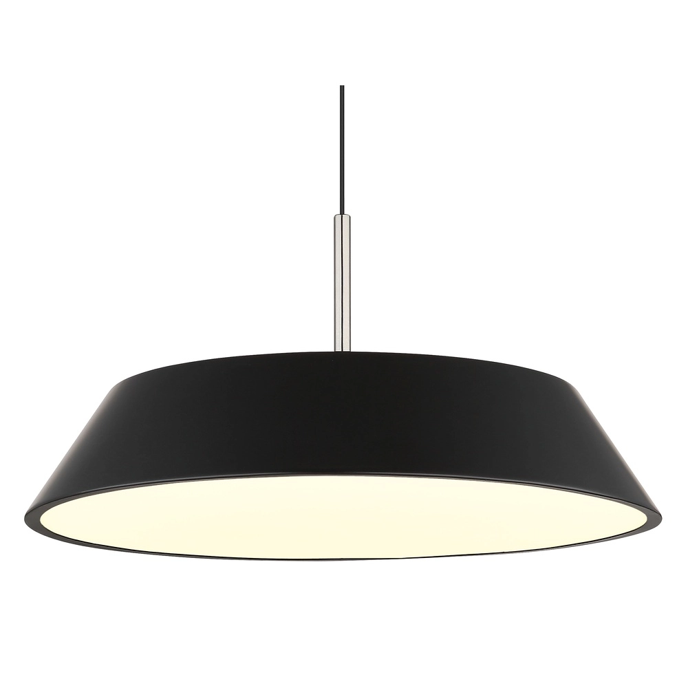 Elegante Pendellampe Silena schwarz Ø 40 cm Globo 9007371583232