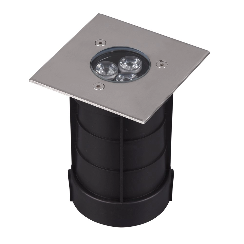 Quadratischer LED-Bodenstrahler Belaja Trio 4017807456600