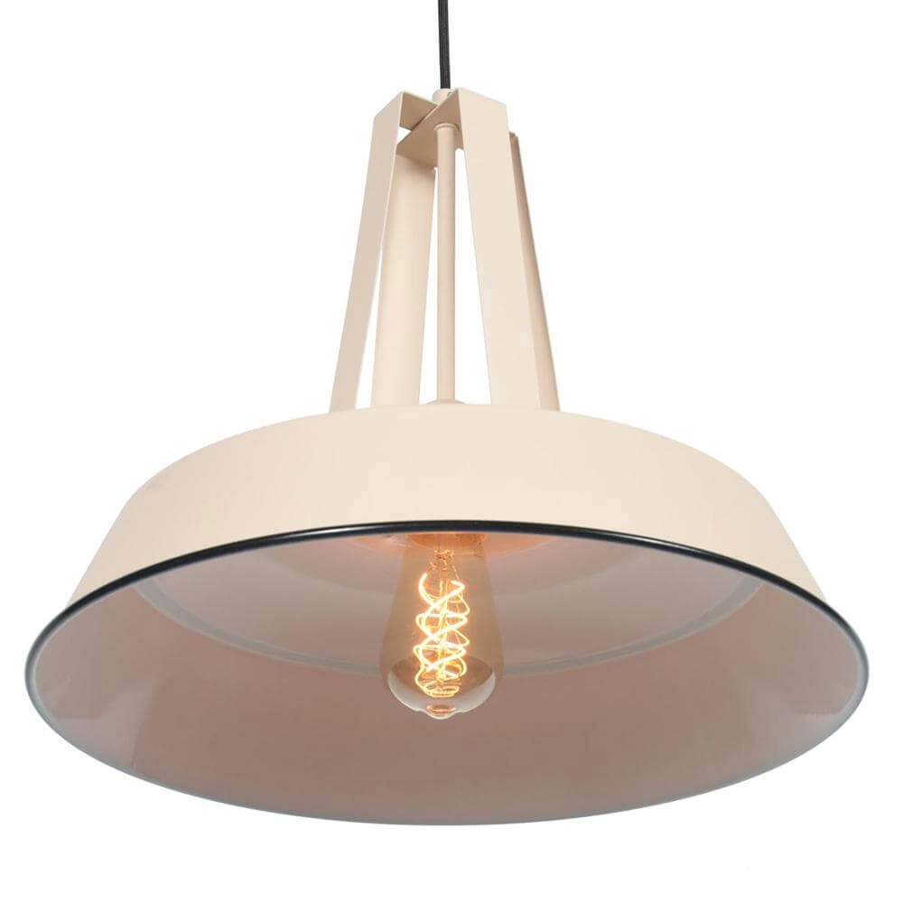 Pendelleuchte Eden creme Ø 42cm Steinhauer 8712746178708