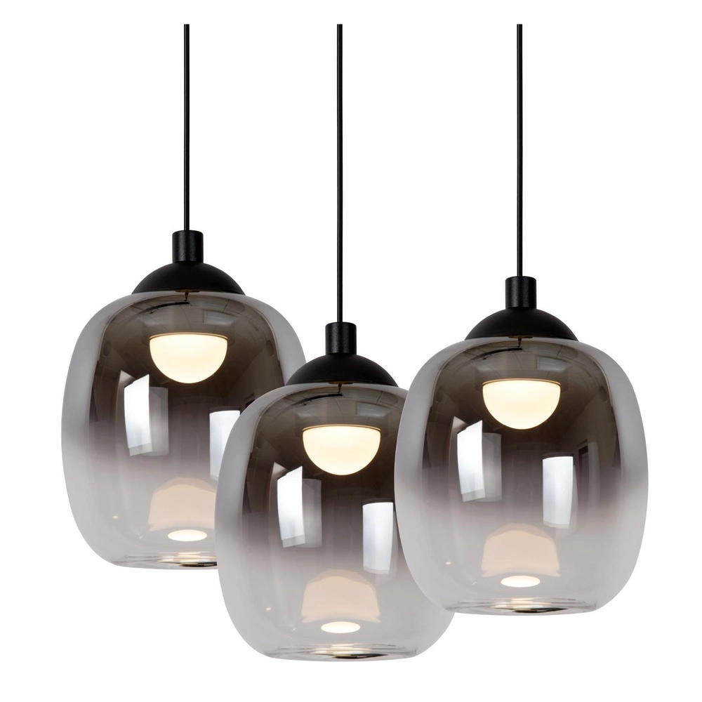 5-Licht Pendellampe Tamino Schwarz Lucide 5411212741257