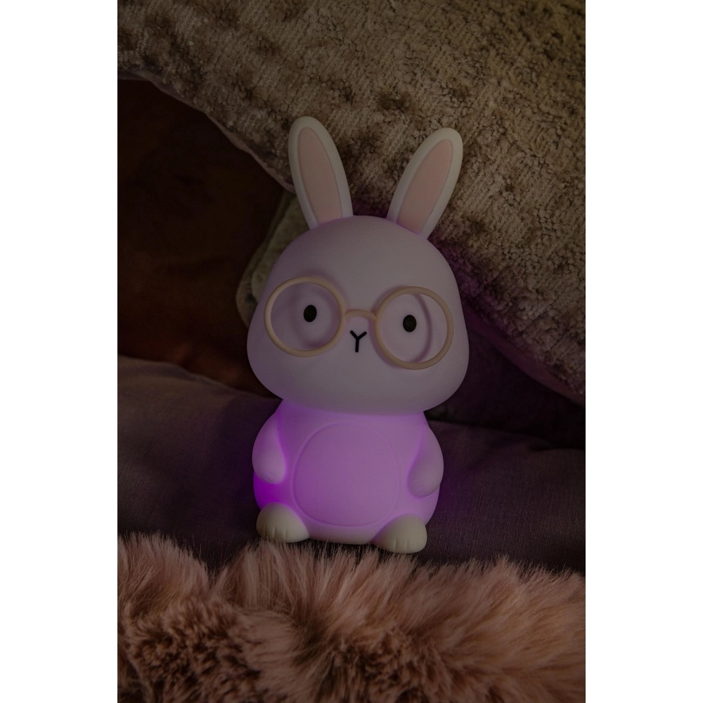 Nachtlicht im Kinderzimmer Pincha Rabbit Bunny Lucide 5411212541376
